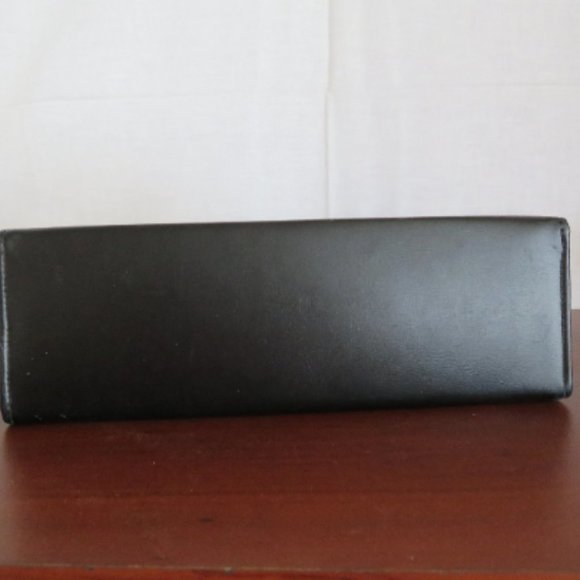 Vintage 60's Hardshell HANDBAG Suede Interior (734) - Picture 3 of 6